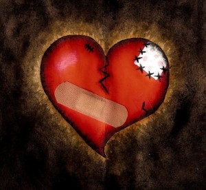 Broken Heart Bandaid